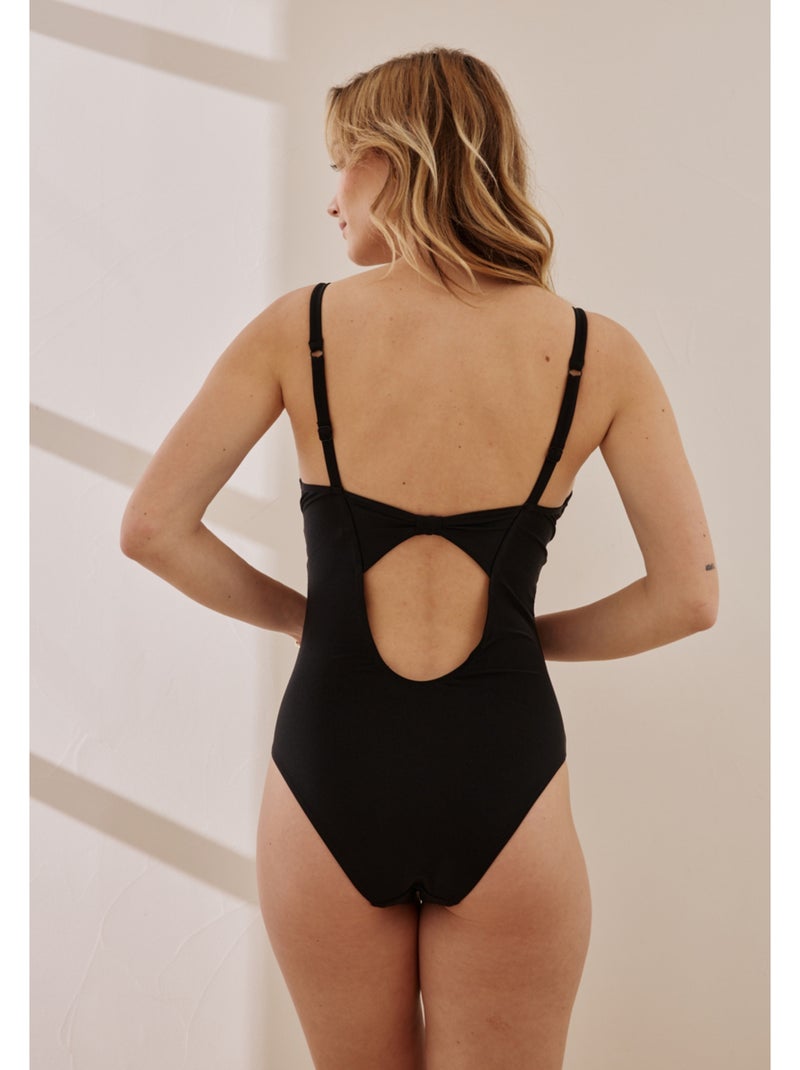 Maillot de bain 1 pièce Dali Noir - Kiabi