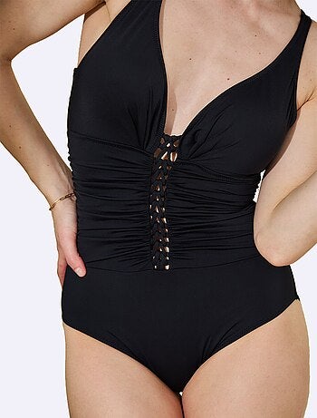 Maillot de bain 1 pièce détails lacés - AFIBEL
