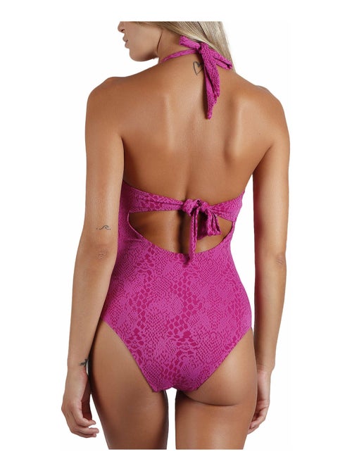 Maillot de bain 1 pièce dos nu préformé Love Skin - Kiabi