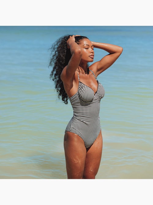 Maillot de bain 1 piece emboitant pina - rougegorge lingerie - Kiabi
