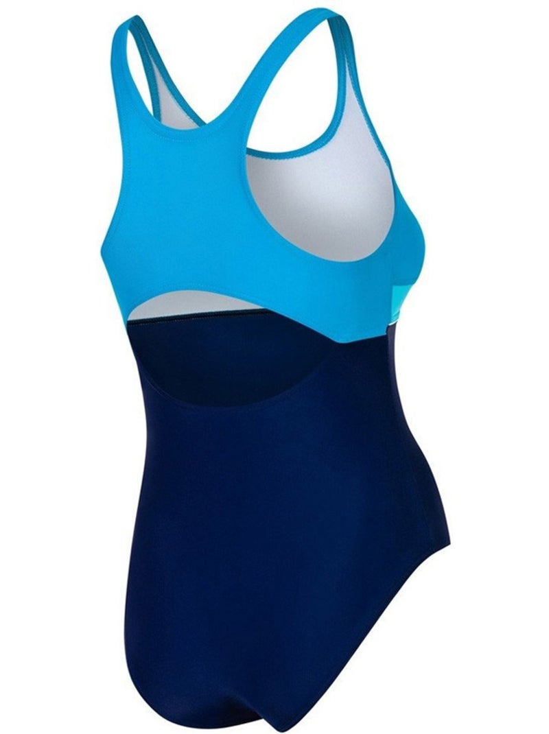 Maillot de bain 1 pièce emily - aqua speed Bleu ciel - Kiabi