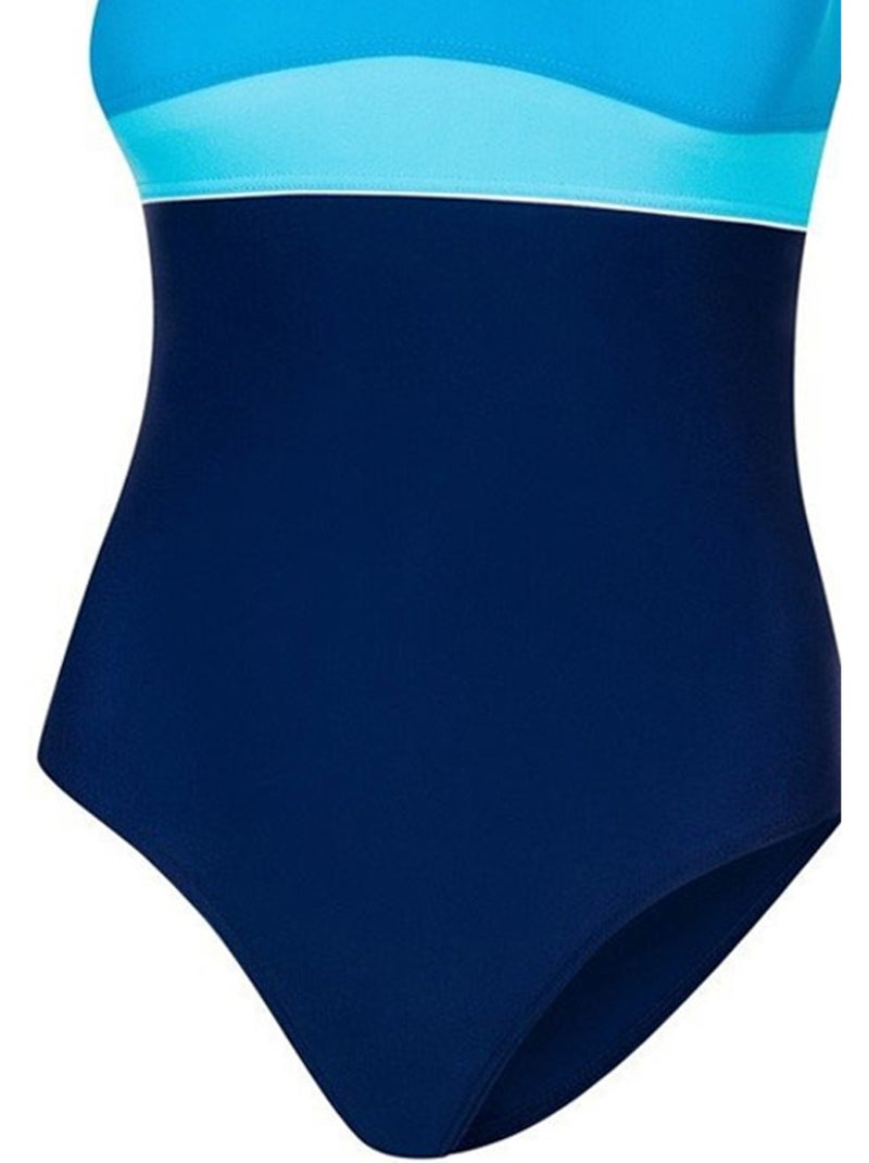 Maillot de bain 1 pièce emily - aqua speed Bleu ciel - Kiabi