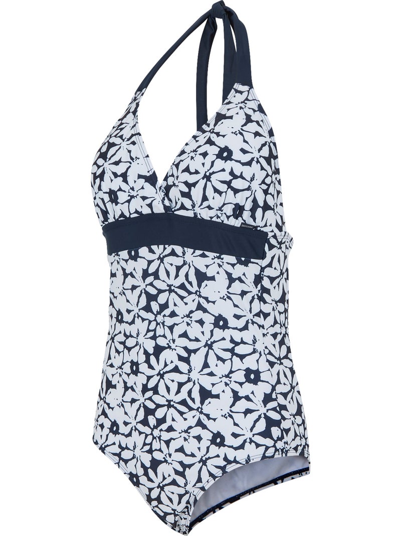 Maillot de bain 1 pièce flavia - regatta Bleu Bleu marine Blanc - Kiabi