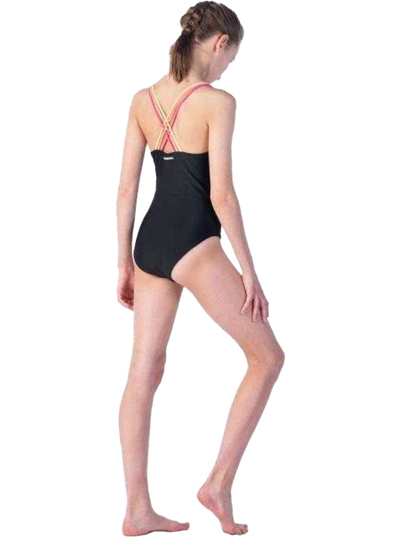 Maillot de bain 1 pièce harma - aquawave Noir Rose - Kiabi