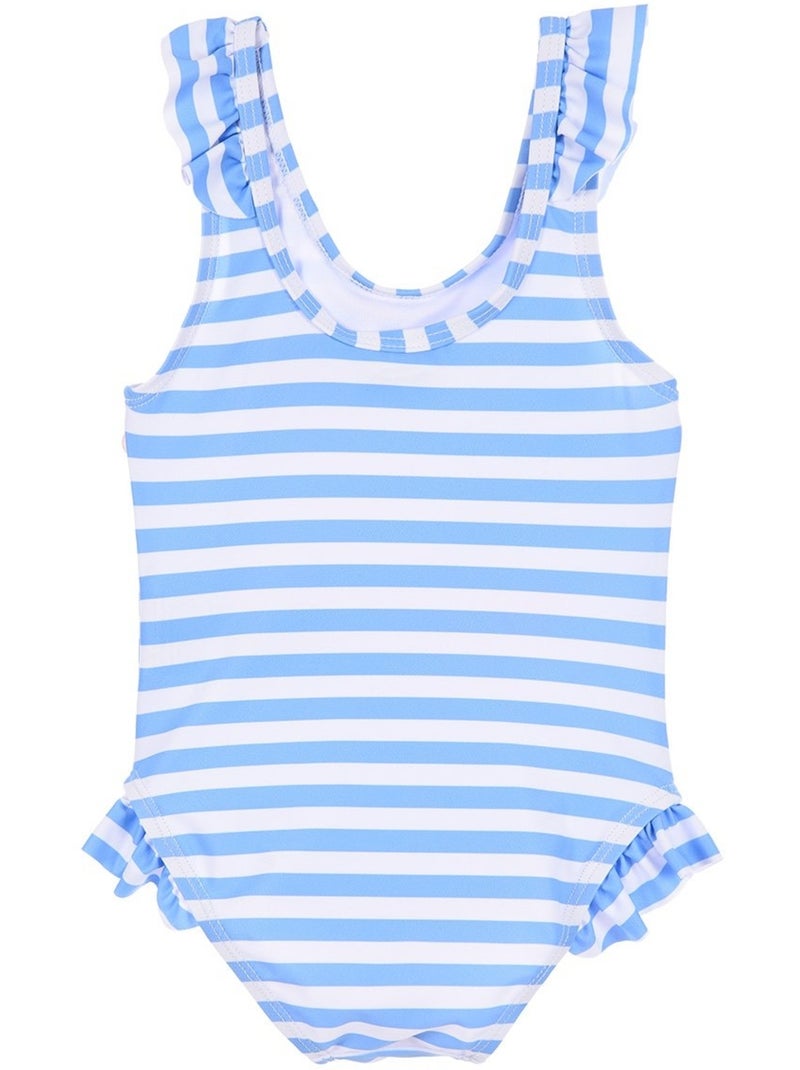Maillot de Bain 1 Pièce Hello Kitty | Licence Officielle Bleu - Kiabi