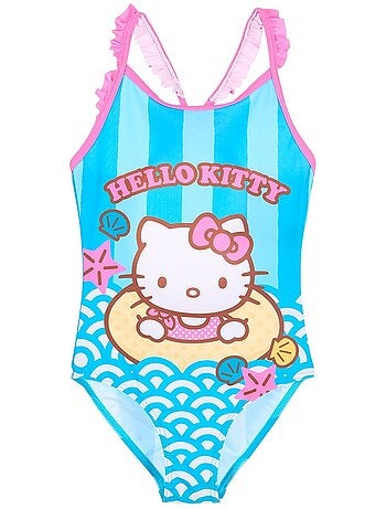 Maillot de Bain 1 Pièce Hello Kitty | Licence Officielle