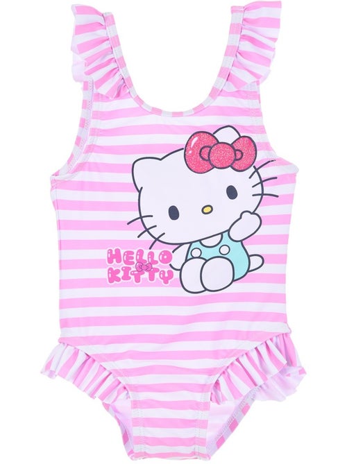 Maillot de Bain 1 Pièce Hello Kitty | Licence Officielle - Kiabi