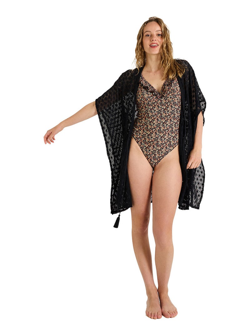 Maillot de bain 1 pièce HOLIDAYS - Pomm'Poire Multicolore - Kiabi