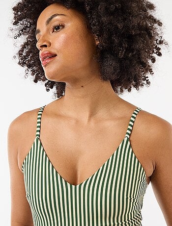 Maillot de bain 1 pièce imprimé réversible