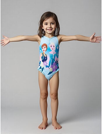 Maillot de Bain 1 Pièce La Reine des Neiges | Licence Officielle