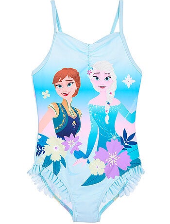 Maillot de Bain 1 Pièce La Reine des Neiges | Licence Officielle