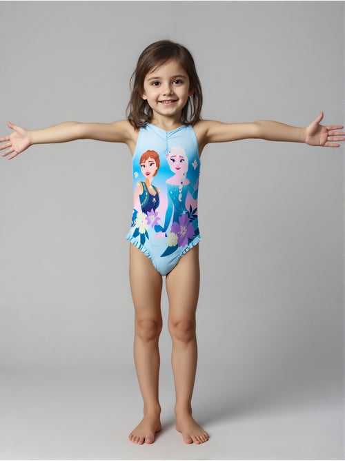 Maillot de Bain 1 Piece La Reine des Neiges   | Licence Officielle - Kiabi