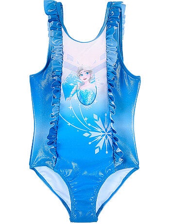 Maillot de Bain 1 Pièce La Reine des Neiges | Licence Officielle