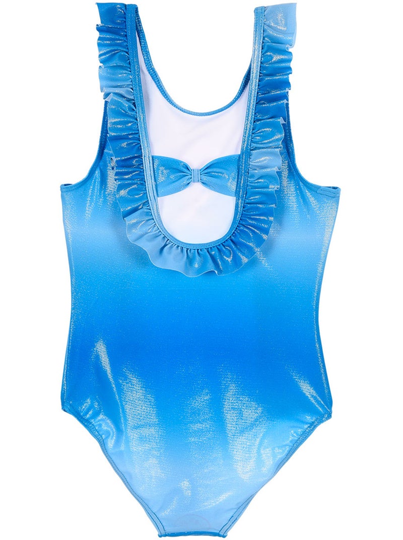 Maillot de Bain 1 Pièce La Reine des Neiges   | Licence Officielle Bleu - Kiabi