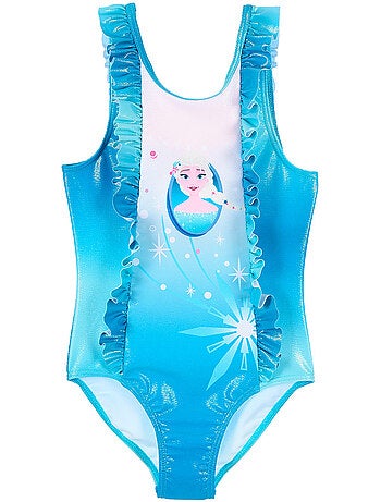 Maillot de Bain 1 Piece La Reine des Neiges | Licence Officielle