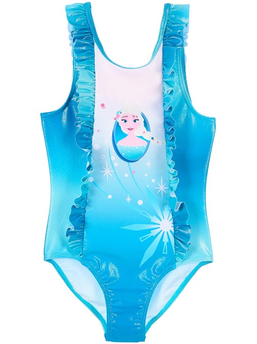 Maillot de Bain 1 Piece La Reine des Neiges   | Licence Officielle - Kiabi