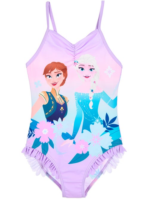 Maillot de Bain 1 Piece La Reine des Neiges   | Licence Officielle - Kiabi