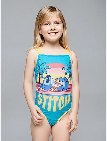 Maillot de Bain 1 Pièce Lilo & Stitch | Licence Officielle