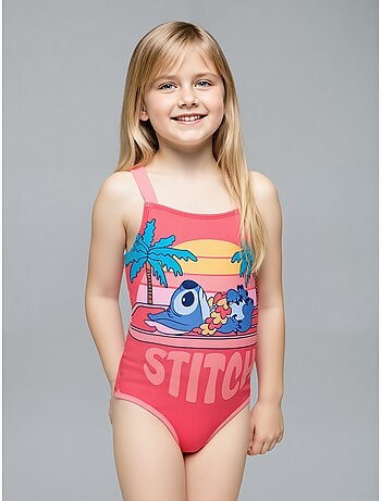 Maillot de Bain 1 Pièce Lilo & Stitch | Licence Officielle