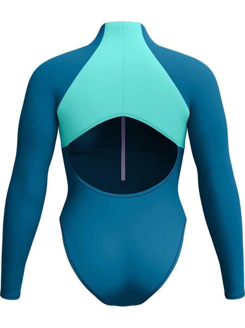 Maillot de bain 1 pièce manches longues - speedo Vert - Kiabi