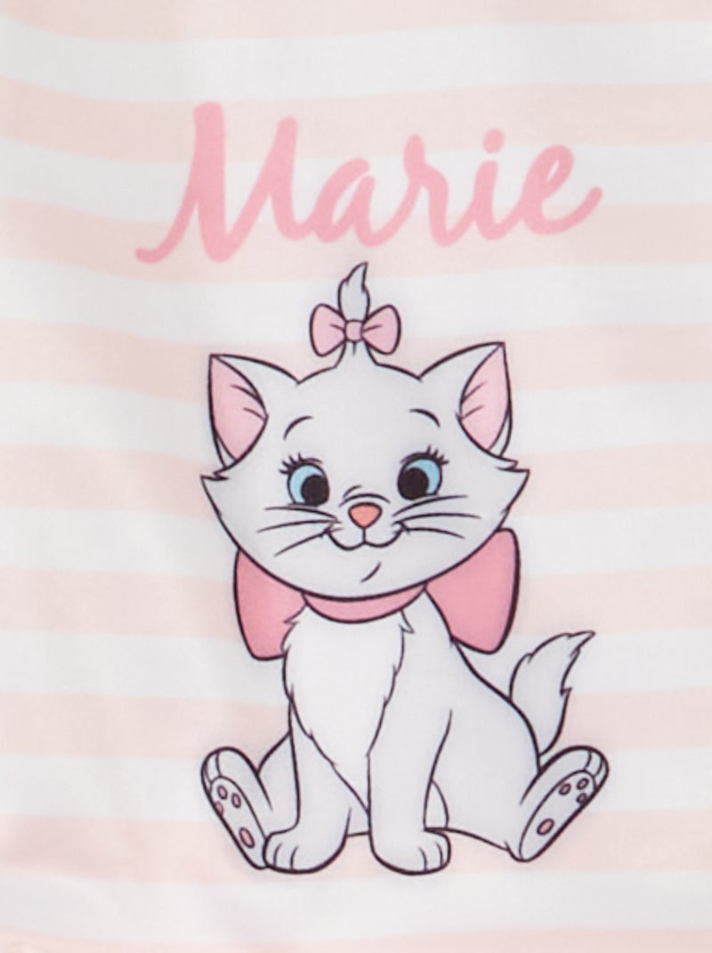 Maillot de bain 1 pièce 'Marie' rose/blanc - Kiabi