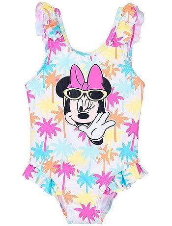 Maillot de Bain 1 Pièce Minnie Mouse | Licence Officielle