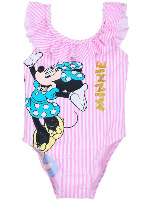 Maillot de Bain 1 Pièce Minnie Mouse | Licence Officielle - Kiabi