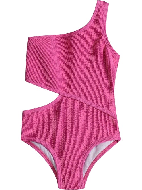 Maillot de bain 1 pièce motif/style côtelé - minoti - Kiabi