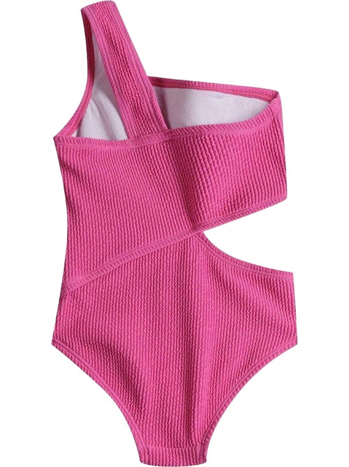 Maillot de bain 1 pièce motif/style côtelé - minoti - Kiabi