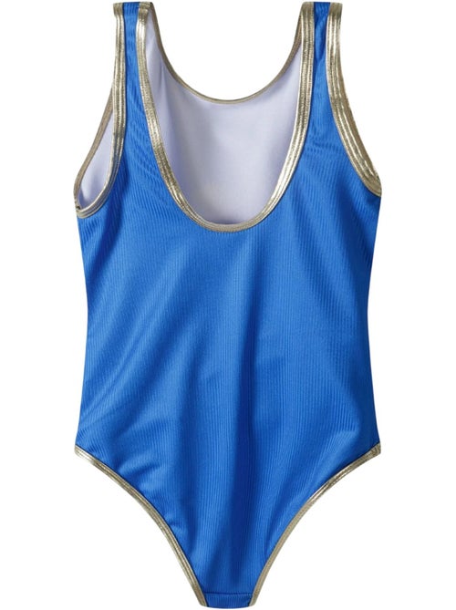 Maillot de bain 1 pièce motif/style détail contrasté - minoti - Kiabi