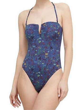 Maillot de bain 1 pièce motif/style floral - tommy hilfiger