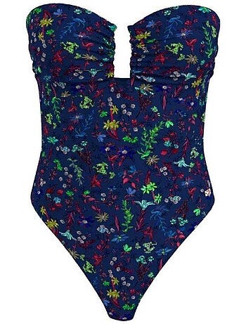 Maillot de bain 1 pièce motif/style floral - tommy hilfiger