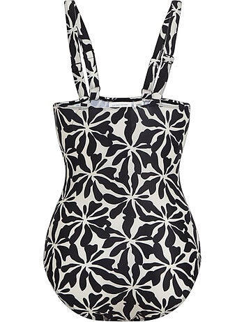 Maillot de bain 1 pièce motif/style floral abstrait sakari - regatta