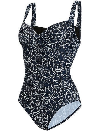 Maillot de bain 1 pièce motif/style floral sakari - regatta