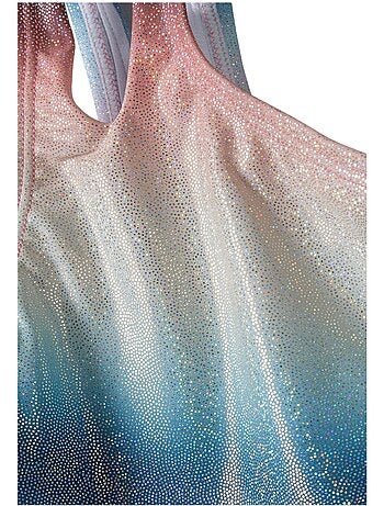 Maillot de bain 1 pièce motif/style paillettes - minoti