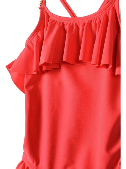 Maillot de bain 1 pièce motif/style ruché - minoti - Kiabi