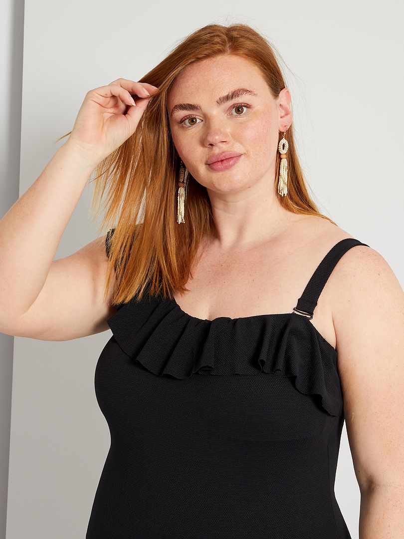 Maillot de bain 1 pièce noir Kiabi 30.00€