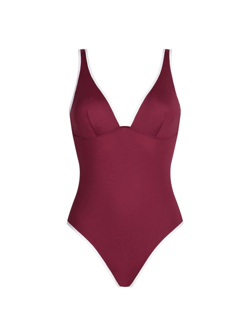Maillot de bain 1 pièce paddé Timeless - Kiabi