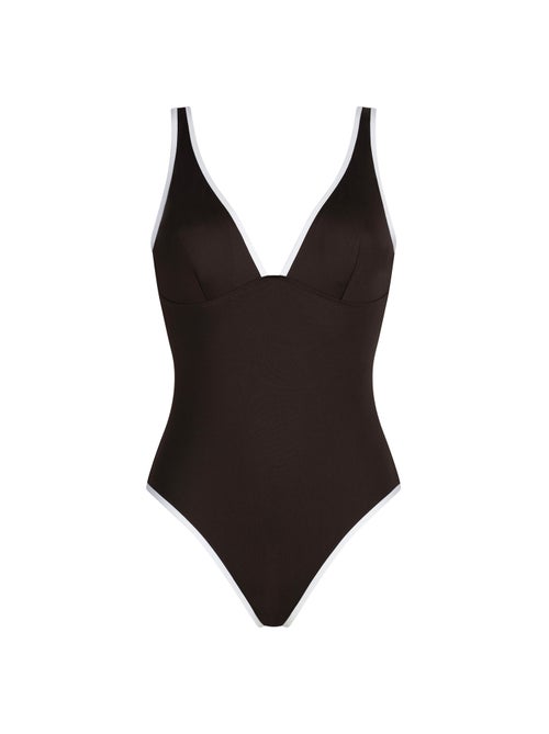 Maillot de bain 1 pièce paddé Timeless - Kiabi