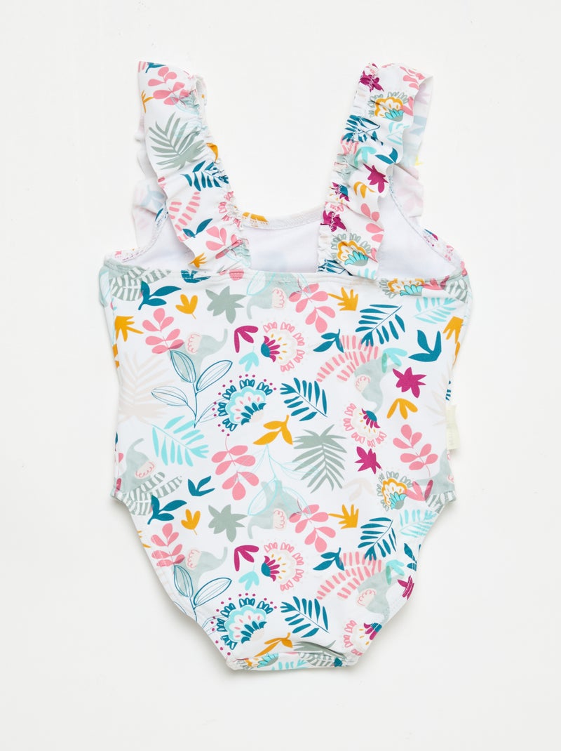Maillot de bain 1 pièce 'Petit Béguin' Blanc - Kiabi