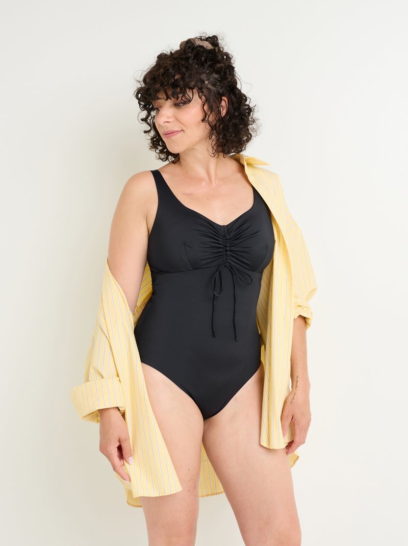Maillot de bain 1 piece post op Lavande - RougeGorge Lingerie gris anthracite - Kiabi