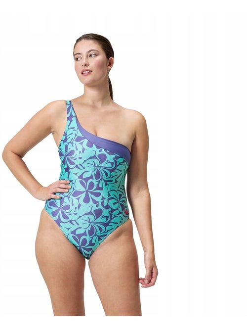 Maillot de bain 1 pièce pour piscine motif/style asymétrique - speedo - Kiabi