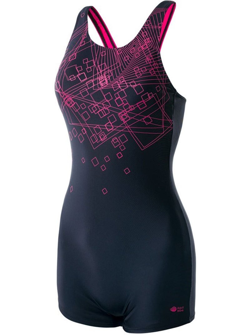 Maillot de bain 1 pièce qarakuma - aquawave Noir - Kiabi