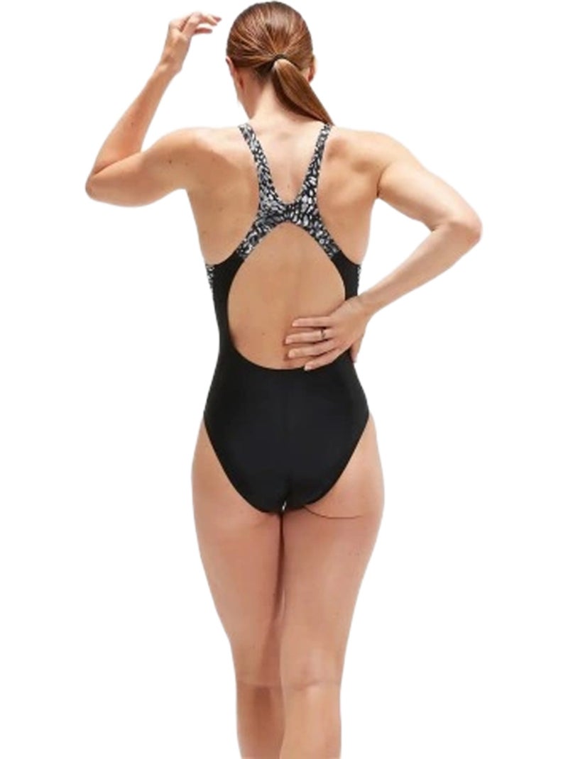 Maillot de bain 1 pièce recordbreaker - speedo Noir - Kiabi
