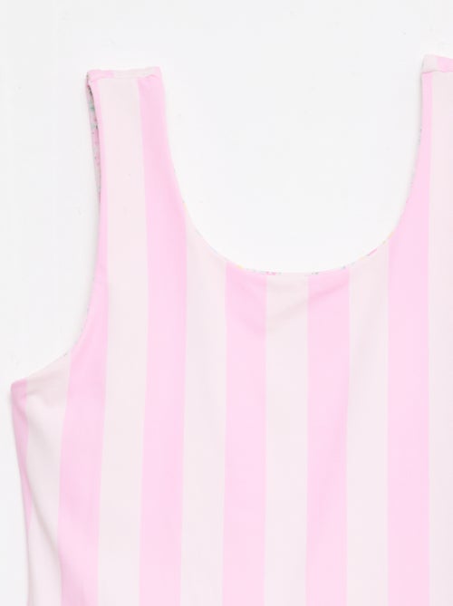 Maillot de bain 1 pièce réversible - Kiabi