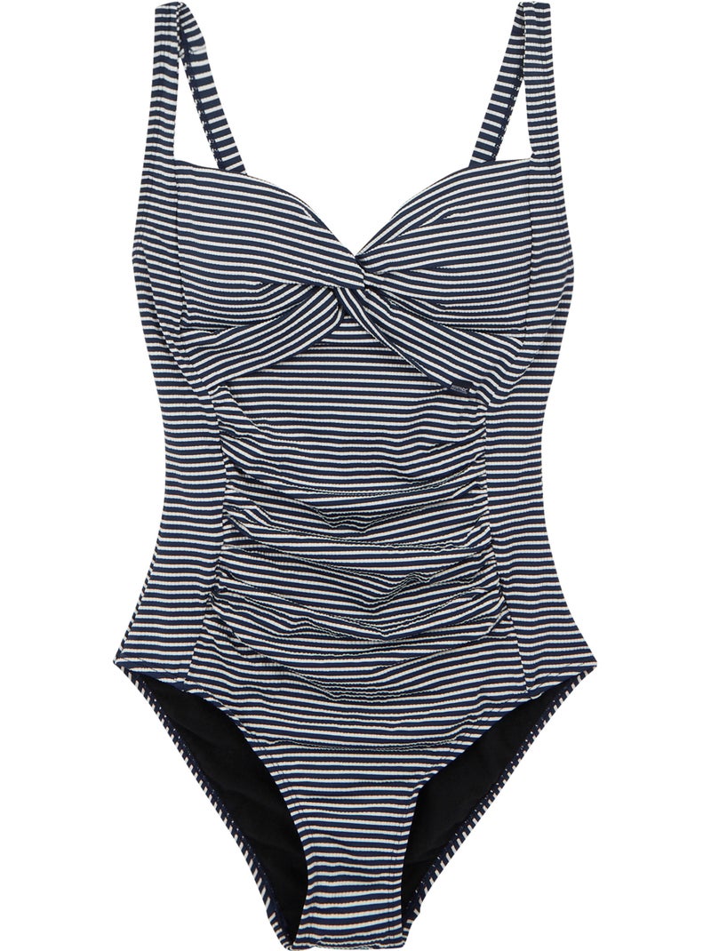 Maillot de bain 1 pièce sakari - regatta Bleu Bleu marine Blanc - Kiabi