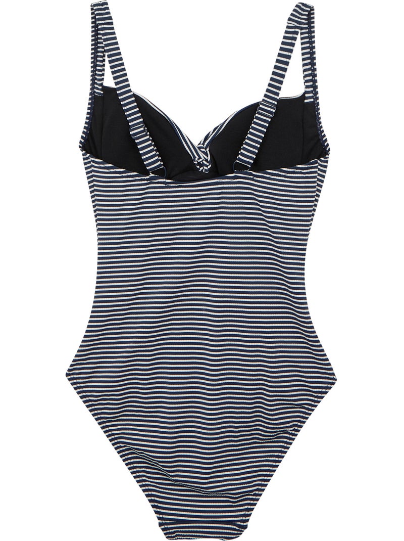Maillot de bain 1 pièce sakari - regatta Bleu Bleu marine Blanc - Kiabi