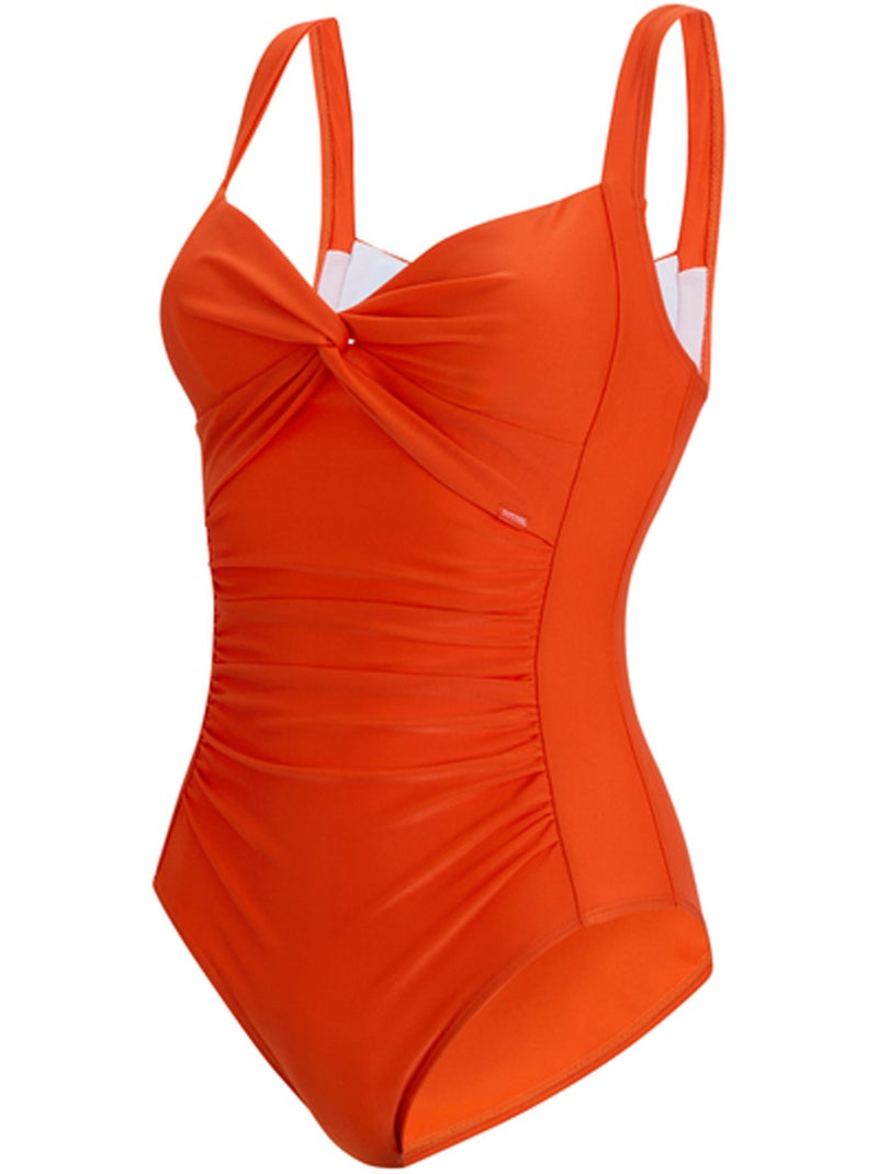 Maillot de bain 1 pièce sakari - regatta Orange clémentine - Kiabi