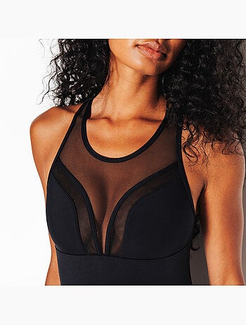 Maillot de bain 1 piece sport faro - rougegorge lingerie