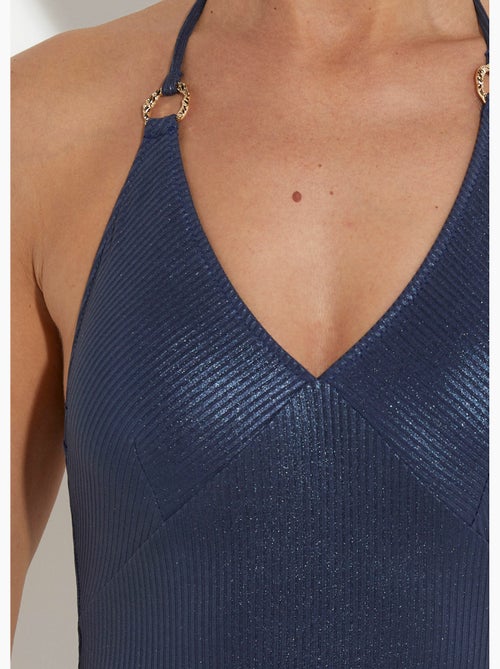 Maillot de bain 1 pièce tour de cou - AFIBEL - Kiabi